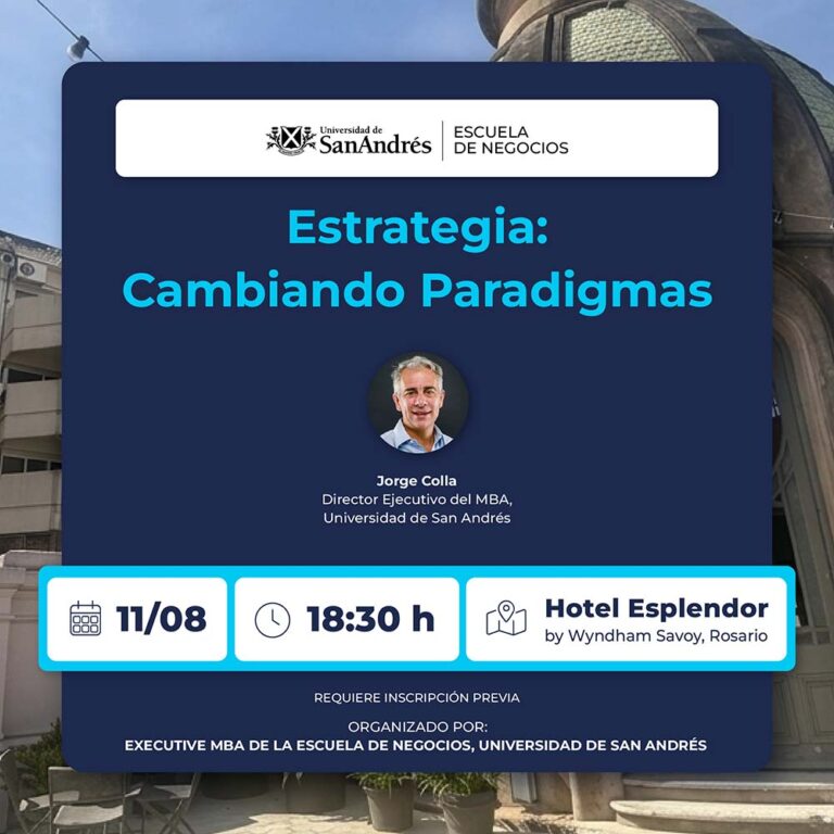 Cómo piensan las empresas que mejor se adaptan: una charla magistral sobre estrategia corporativa