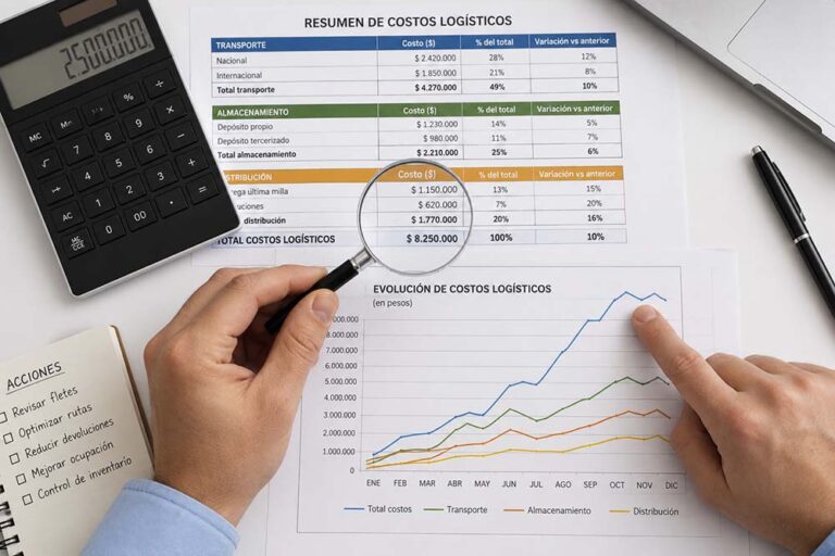 Cinco errores logísticos que parecen menores, pero hacen perder dinero a las empresas