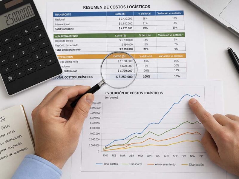 Cinco errores logísticos que parecen menores, pero hacen perder dinero a las empresas