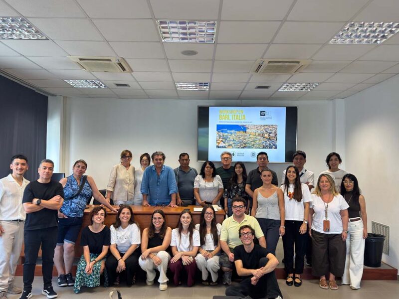 Estudiantes de Arquitectura de la Universidad de Morón participaron de un Workshop Internacional en Italia