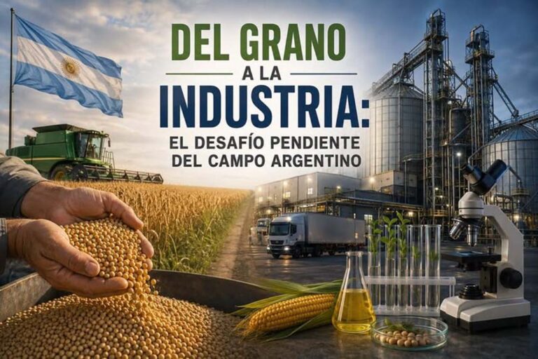 DEL GRANO A LA INDUSTRIA: el desafío pendiente del campo argentino