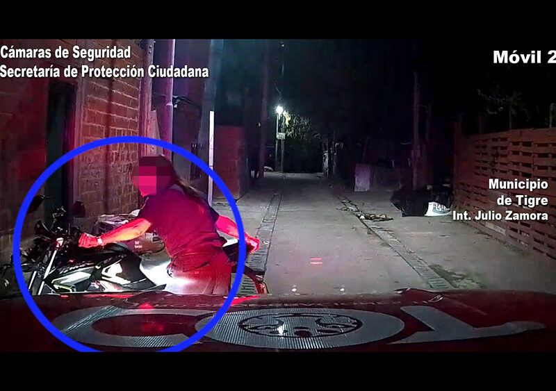 Rincón de Milberg: el COT detuvo a un hombre que hurtó una moto en plena madrugada