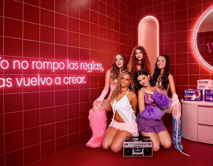 Kotex® impulsa “I Like It”, la colaboración pop de cinco artistas latinoamericanas que transforma barreras en movimiento