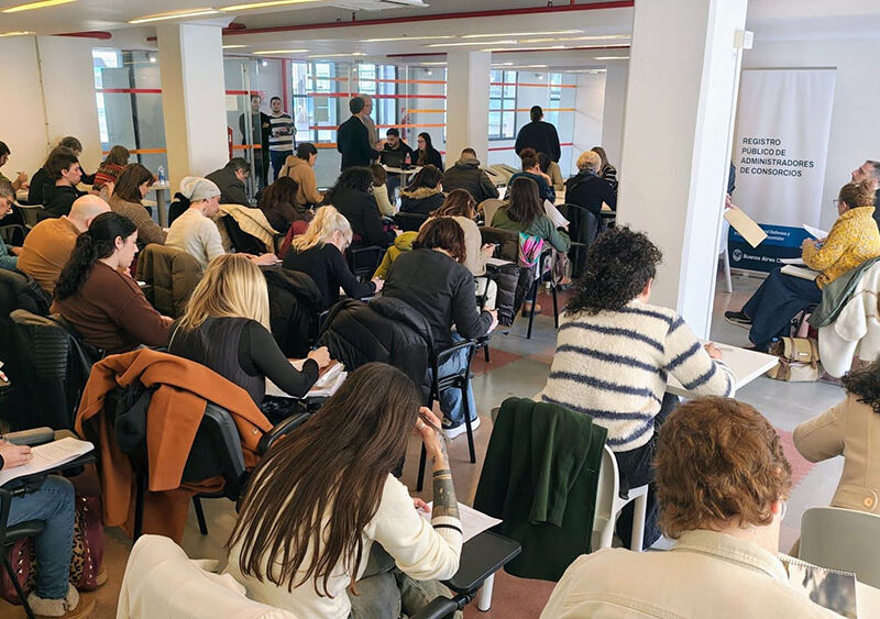 La Ciudad moderniza el examen para obtener la matrícula de administrador de consorcios
