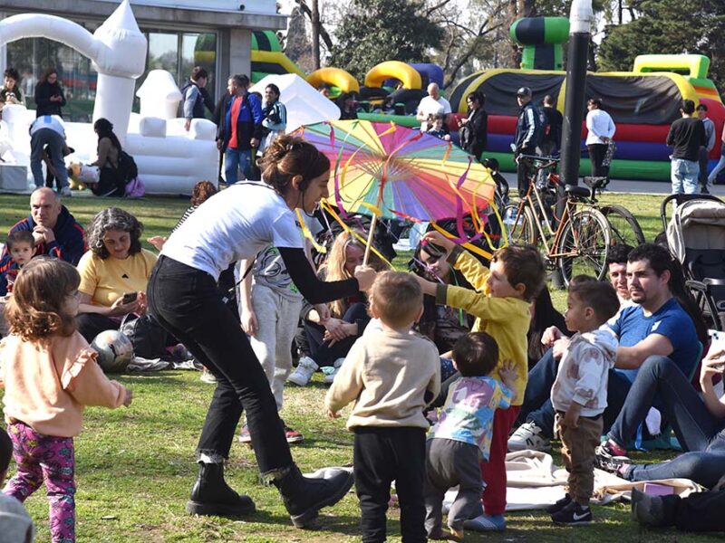 Miles de familias de toda la ciudad disfrutaron de las vacaciones de invierno en San Martín
