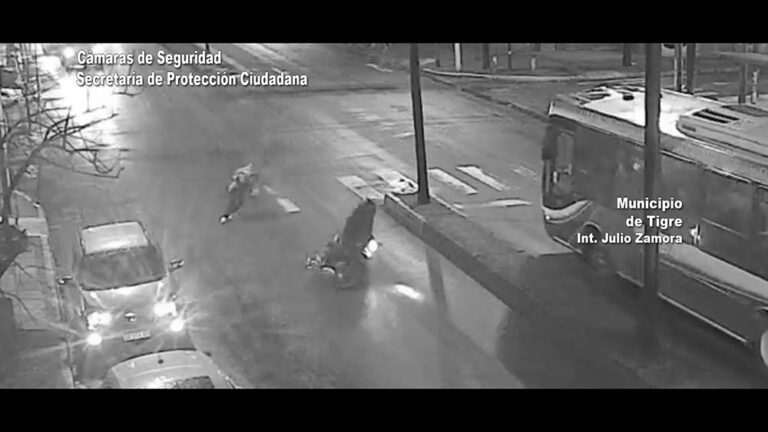 Imprudencia al volante: un motorista atropelló a una vecina en Don Torcuato