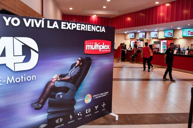 Multiplex San Juan: sala 4D, grandes estrenos y una nueva propuesta de cine arte