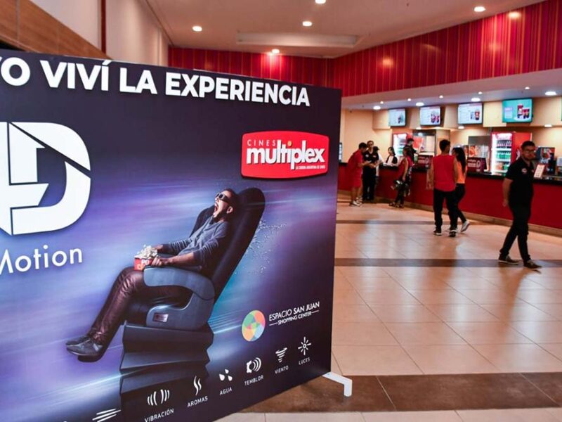 Multiplex San Juan: sala 4D, grandes estrenos y una nueva propuesta de cine arte