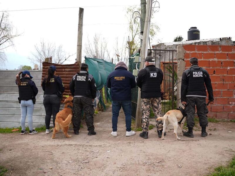 Golpe al narcomenudeo gracias a un llamado a la línea municipal Escobar sin Drogas