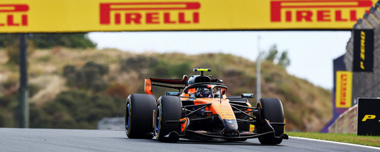 Norris saldrá desde el frente en Zandvoort, con los tres compuestos en juego para la carrera