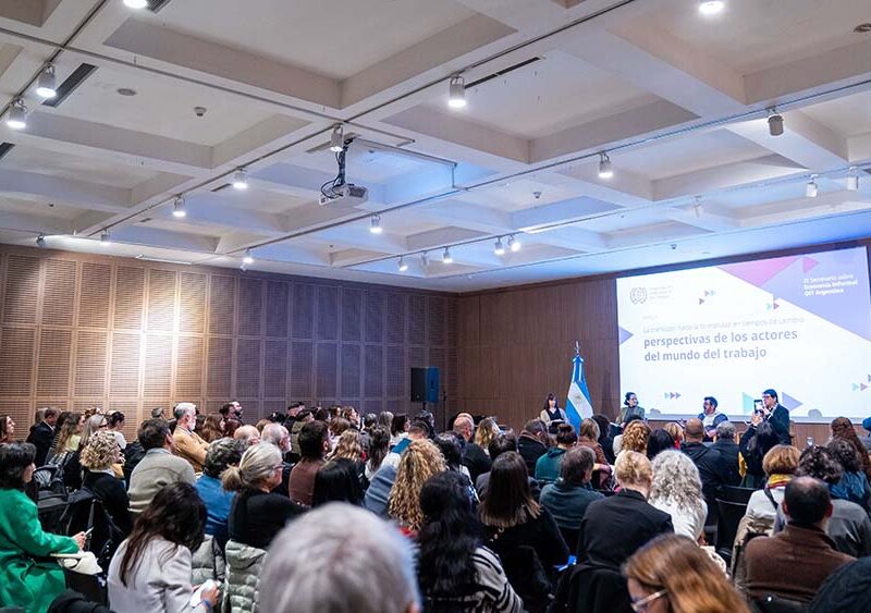 La OIT realizó el IX Seminario sobre economía informal en Argentina