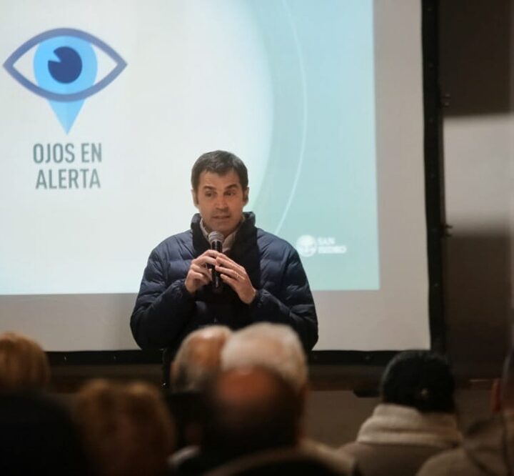 Ojos en Alerta: el 37% de los avisos al sistema de seguridad de San Isidro llega por WhatsApp