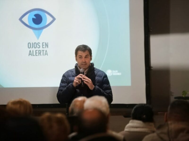 Ojos en Alerta: el 37% de los avisos al sistema de seguridad de San Isidro llega por WhatsApp