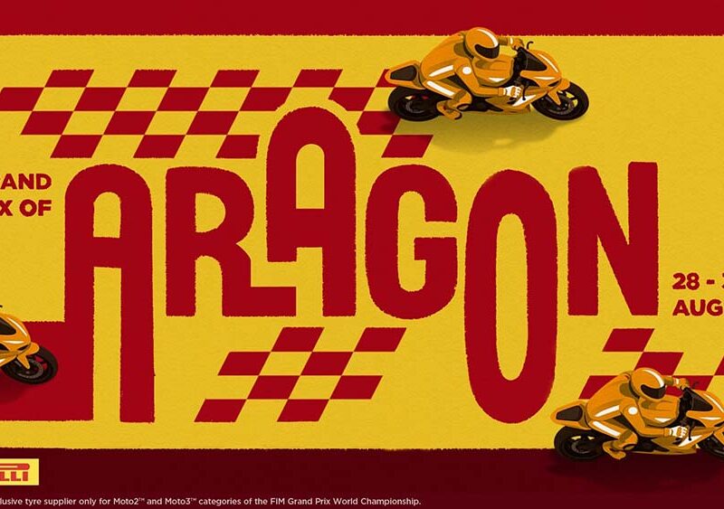 Pirelli presenta un nuevo neumático delantero y uno trasero SCX para Moto2™ en Aragón