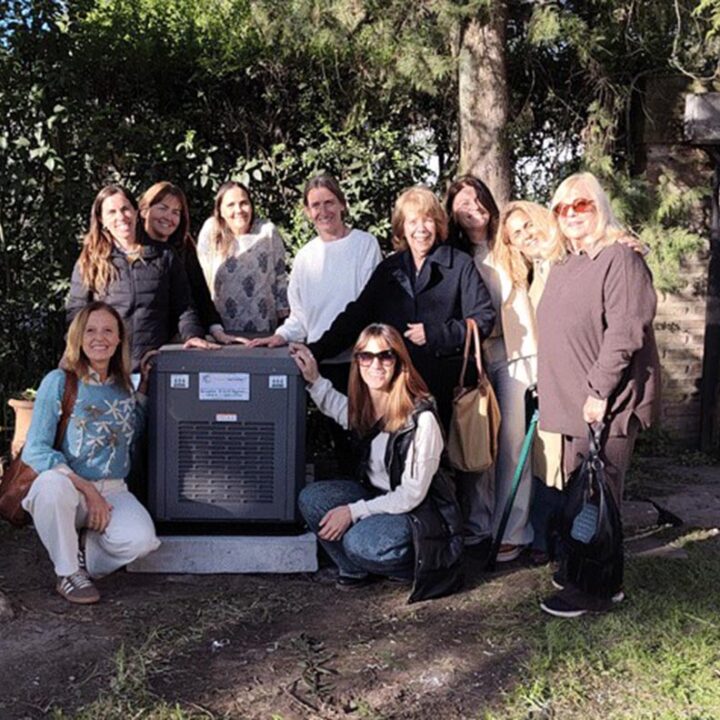 Amigos del Pilar donó un generador eléctrico a la Casa de Niños de Somos UPA en Presidente Derqui