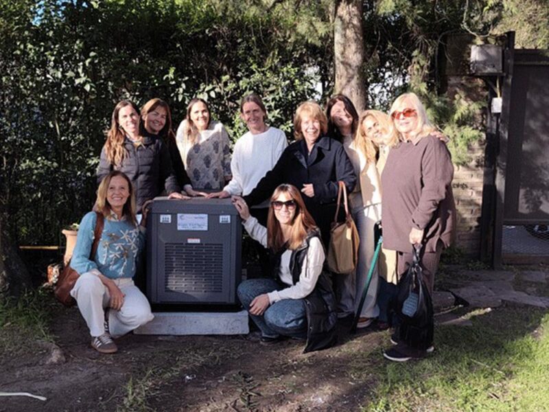 Amigos del Pilar donó un generador eléctrico a la Casa de Niños de Somos UPA en Presidente Derqui
