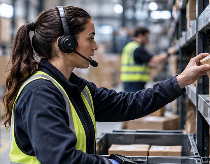 Del auricular al embalaje, la tecnología transforma el trabajo en los depósitos