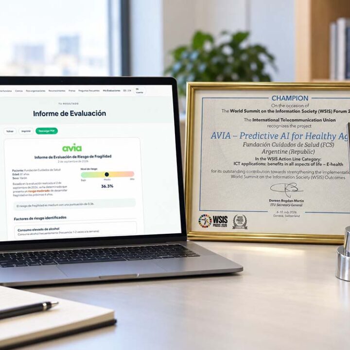 Orgullo argentino: premiaron en la ONU a una inteligencia artificial capaz de anticipar la pérdida de autonomía en adultos mayores