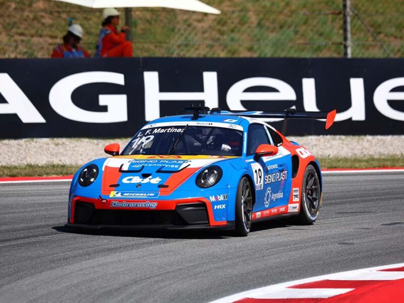 Quién es el argentino que corre junto a Colapinto en Monza