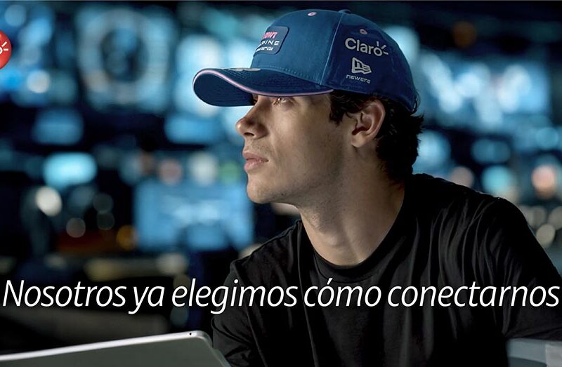 Claro presenta su nueva campaña con Franco Colapinto: “Nosotros ya elegimos cómo conectarnos”