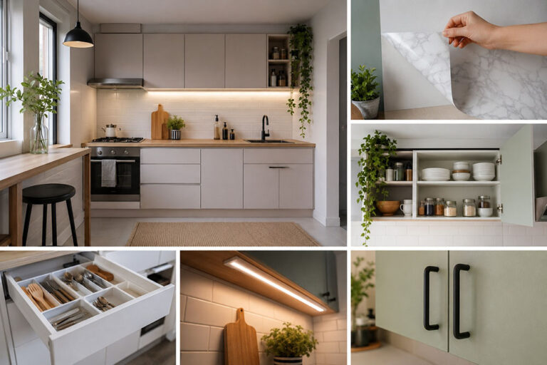 Cocinas chicas: 10 ideas para actualizarlas y ganar espacio sin hacer obra
