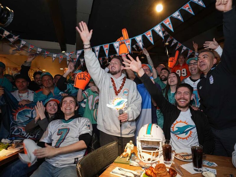 Miami Dolphins organiza su primera watch party oficial en Argentina