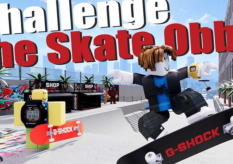 G-SHOCK revoluciona el gaming: la marca de relojes llega a Roblox con una experiencia inmersiva para los 144,5 millones de usuarios activos diarios
