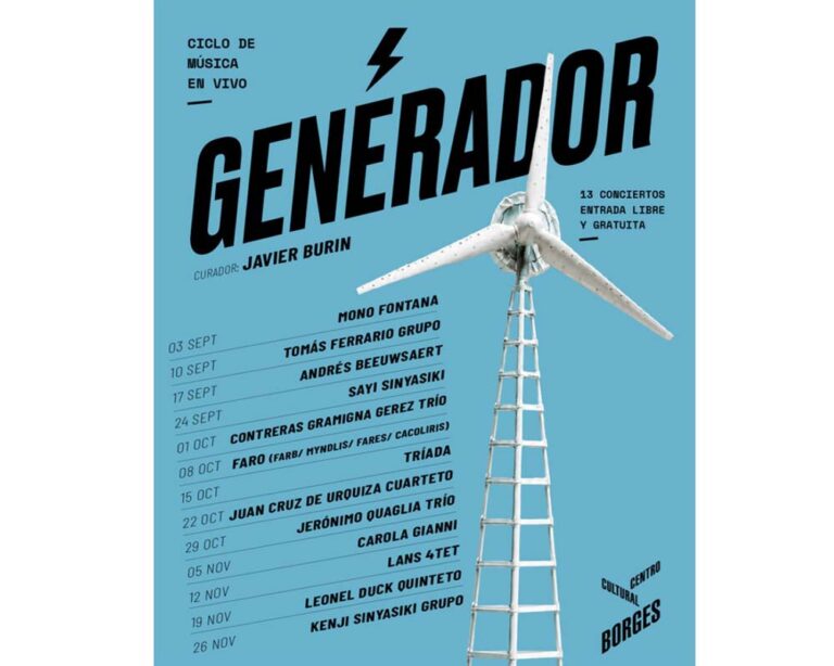 CICLO GENERADOR en el Centro Cultural Borges