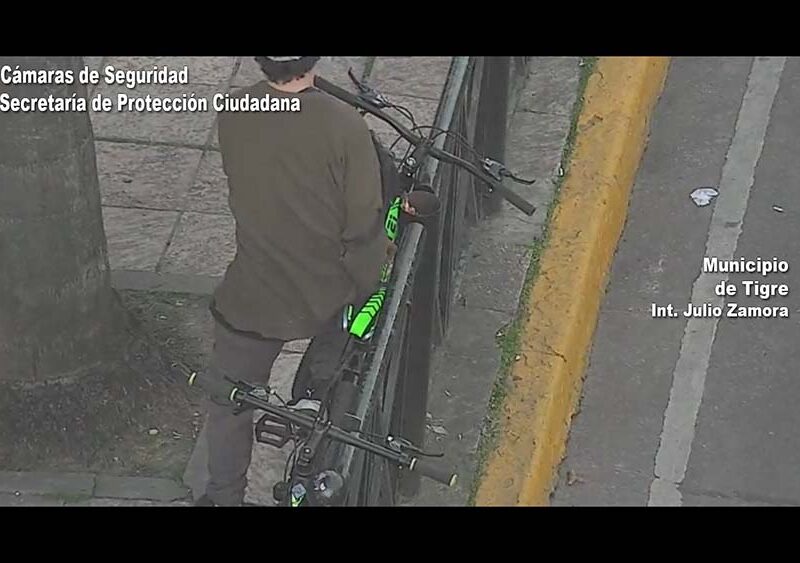 Las cámaras del COT detectaron un ilícito en Tigre centro: un individuo quedó detenido por el hecho