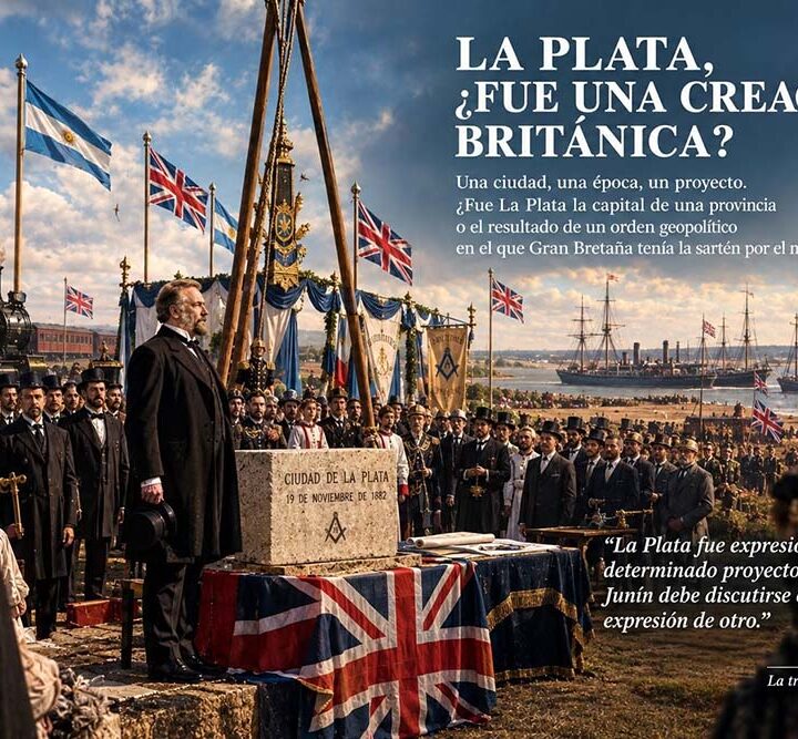 La Plata, ¿Fue una invención británica?