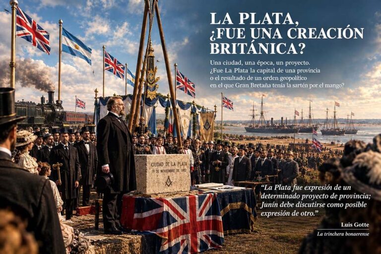 La Plata, ¿Fue una invención británica?