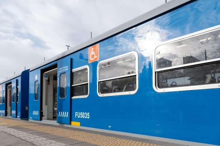 Trenes Argentinos repara formaciones de la Línea San Martín para fortalecer la operación