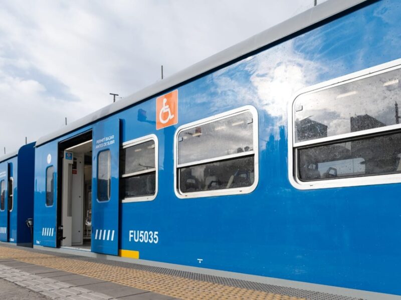 Trenes Argentinos repara formaciones de la Línea San Martín para fortalecer la operación