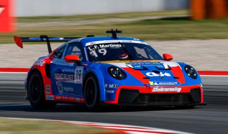 Luciano Martínez corre este fin de semana en Misano por la quinta fecha de la Porsche Carrera Cup Italia