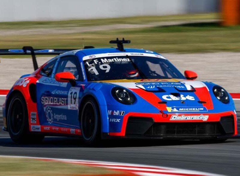 Luciano Martínez corre este fin de semana en Misano por la quinta fecha de la Porsche Carrera Cup Italia