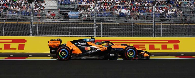 Norris en la pole, neumático duro será el centro de la batalla de mañana