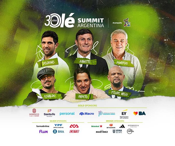 Llega el Olé Summit Argentina 2026: deporte, tecnología, entretenimiento y networking en un mismo lugar
