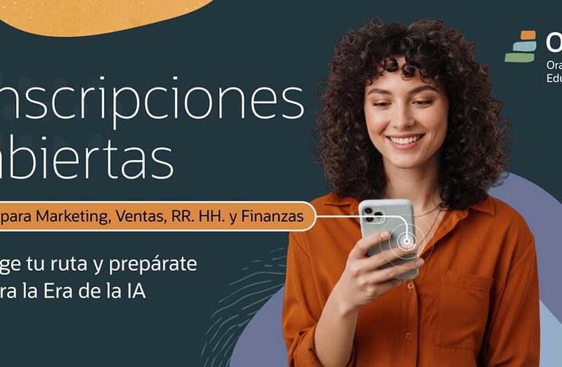 Oracle lleva capacitación gratuita en Inteligencia Artificial a profesionales de negocios con una nueva edición de ONE