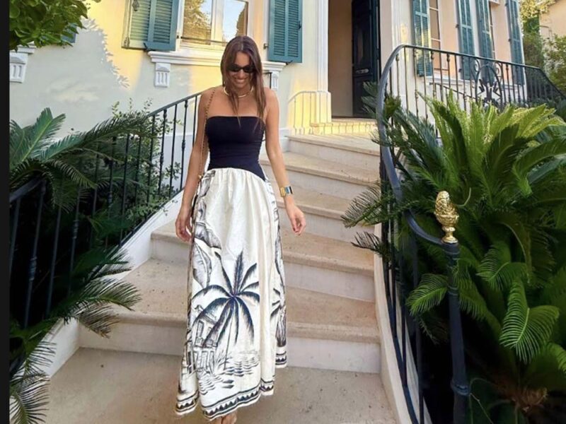 Pampita adelanta las tendencias verano 2027 con FARM RIO