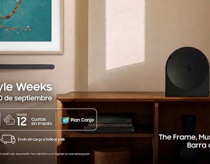 Samsung Lifestyle Weeks: promociones exclusivas en tecnología que decora el hogar