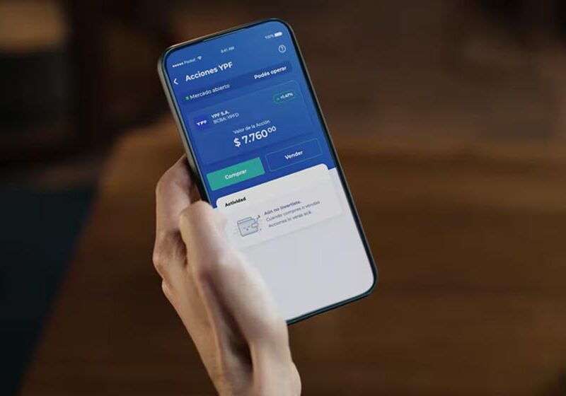 YPF alcanza un millón de acciones compradas desde App YPF