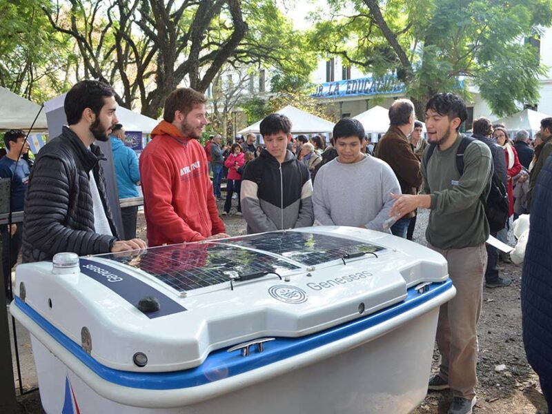 De satélites a prótesis robóticas: la Facultad de Ingeniería de la UNLP muestra sus desarrollos en una gran jornada abierta