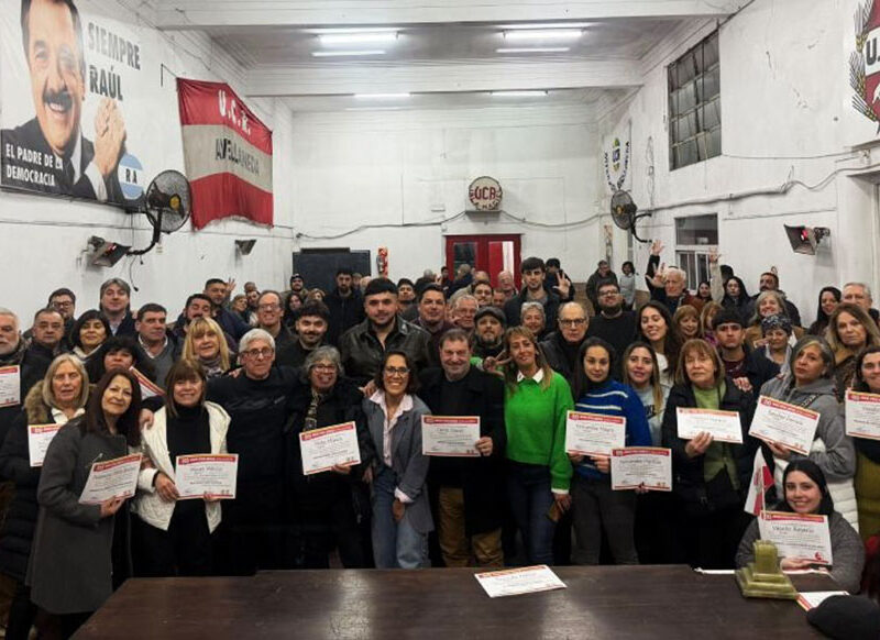 La UCR Avellaneda renovó sus autoridades y busca fortalecerse de cara a 2027