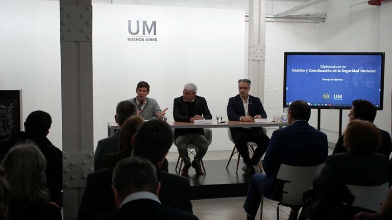 La Universidad de Morón realizó el acto de cierre de la Diplomatura en Gestión y Coordinación de la Seguridad Nacional