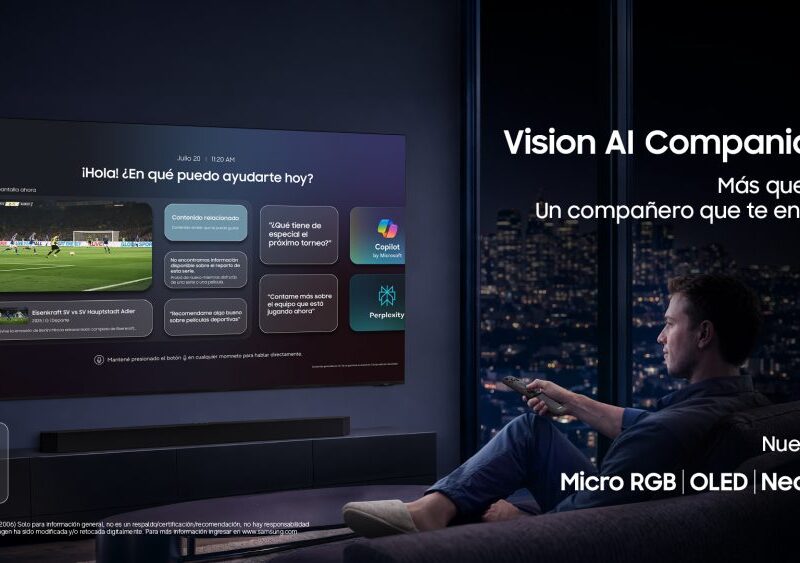 Vision AI Companion: la tecnología que convierte a las pantallas de Samsung en un centro de interacción inteligente