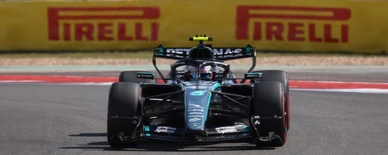 Antonelli persigue el título desde la pole position con calzado