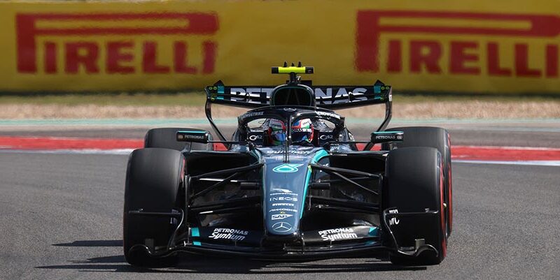 Antonelli persigue el título desde la pole position con calzado