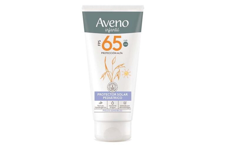 Aveno presenta su nuevo Protector Solar Pediátrico FPS 65 para cuidar la piel sensible de los más chicos