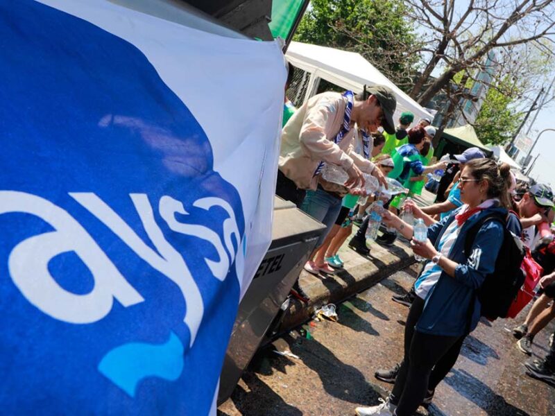 AySA asistirá a los fieles que peregrinen a Luján
