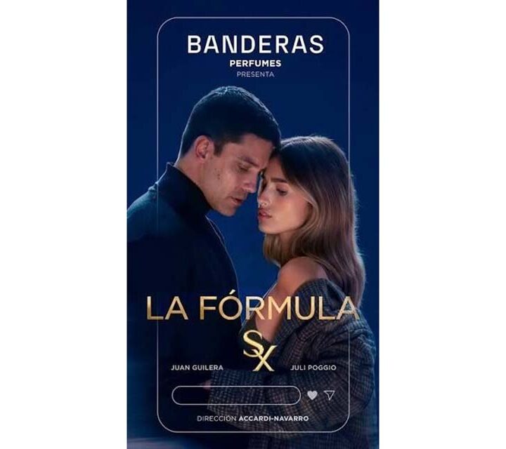 Banderas Perfumes lleva el lanzamiento de Seduction X al universo de la ficción con la primera serie vertical de la categoría protagonizada por Juli Poggio y Juan Guilera